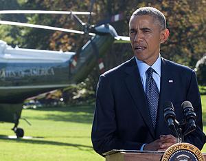 President Obama gives a statement in regards to the airstrikes against ISIS.