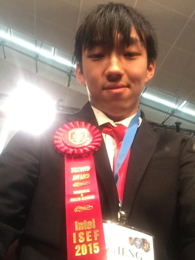 Zheng Yan wins second at ISEF