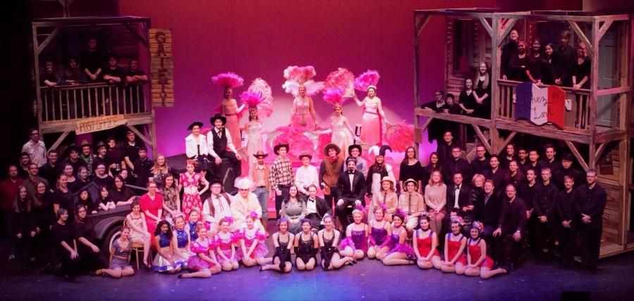 The cast, crew and pit of BCs fall musical Crazy For You created a magnificent show. 