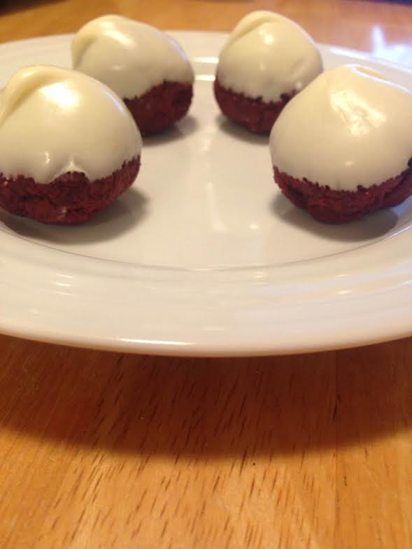 Holidays with the Hartwigs: red velvet Valentine’s Day cake balls