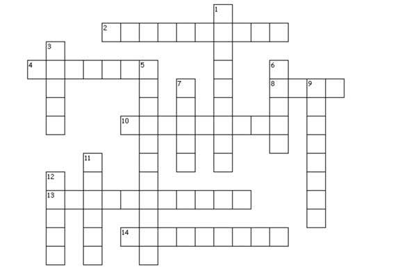 April Crossword Answers!