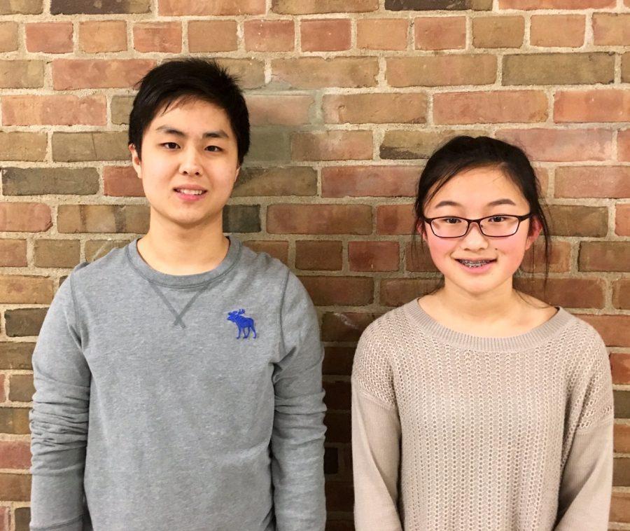 Eugene Kim (‘17) and Katherine Liu (‘19) participated in NACLO March 10. 
