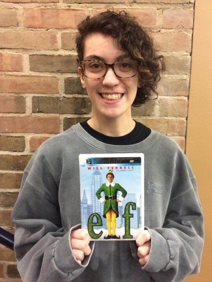 Elf, a stalwart Christmas movie classic, is Shayna Seegert’s (‘17) favorite holiday movie. Seegert loves Elf  because of all of its “random silly scenes,” especially the storied elevator scene in which Buddy’s first experience with an escalator results in him falling into a split in the middle of a mall!