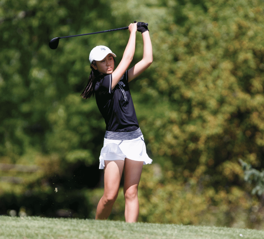 Sophia+Sun+%28%E2%80%9818%29+tees+off+at+the+Regional+Championships+held+at+Silver+Spring%2C+where+she+shot+a+personal+best+of+76%2C+helping+the+team+win+and+advance+to+Sectionals.