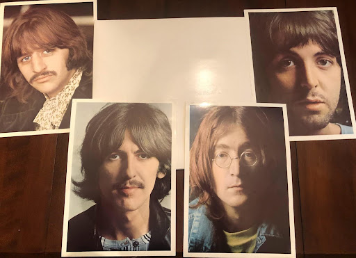 White Album with color photos of each band member included